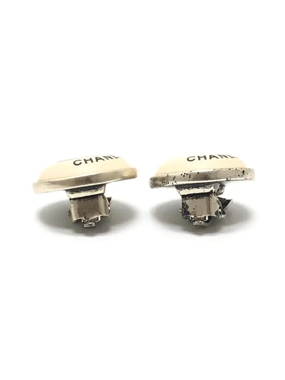 Chanel Cc Logo Clip-On Circle Earrings #299478C49B